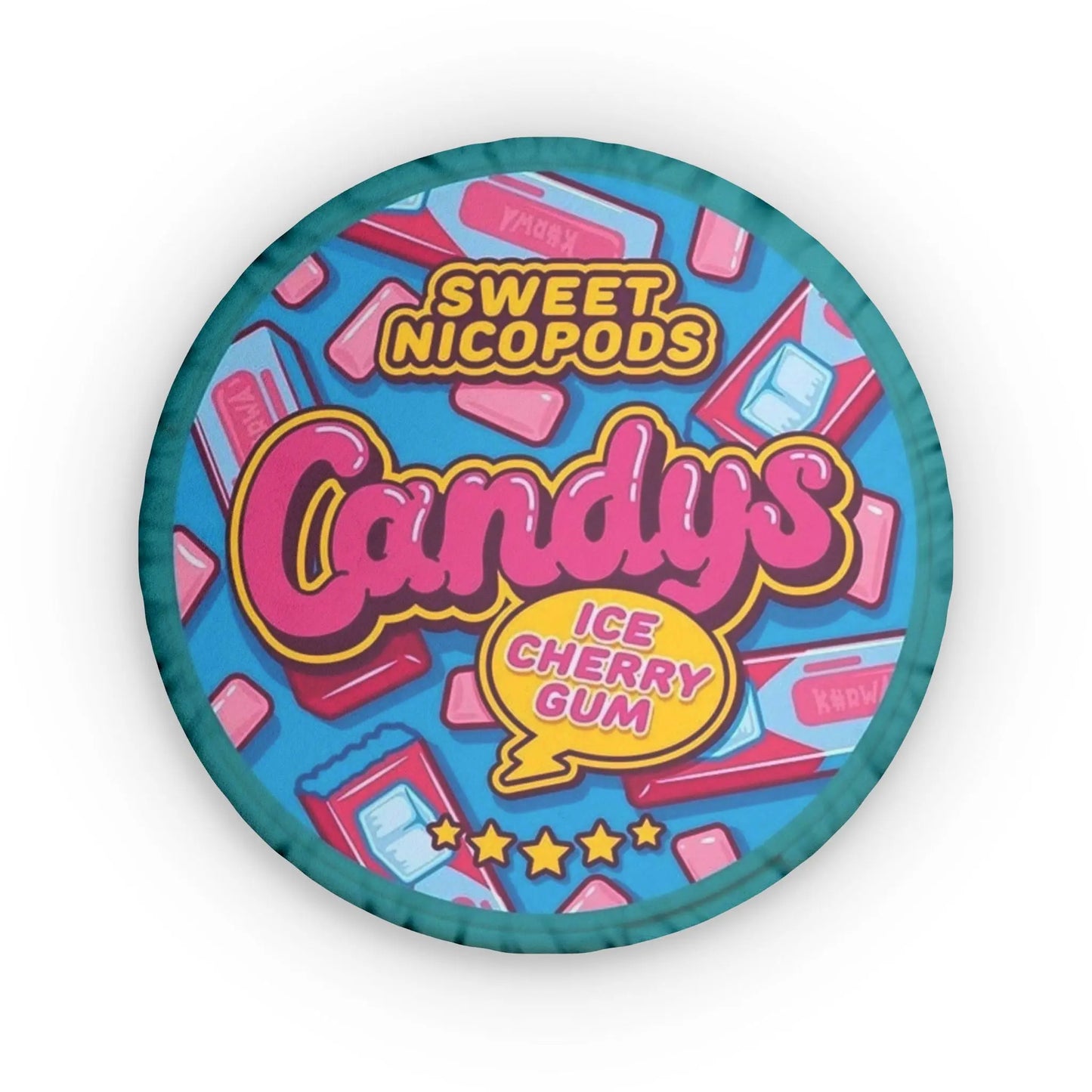 Candys Ice Cherry Gum Pillow Lip Pillows