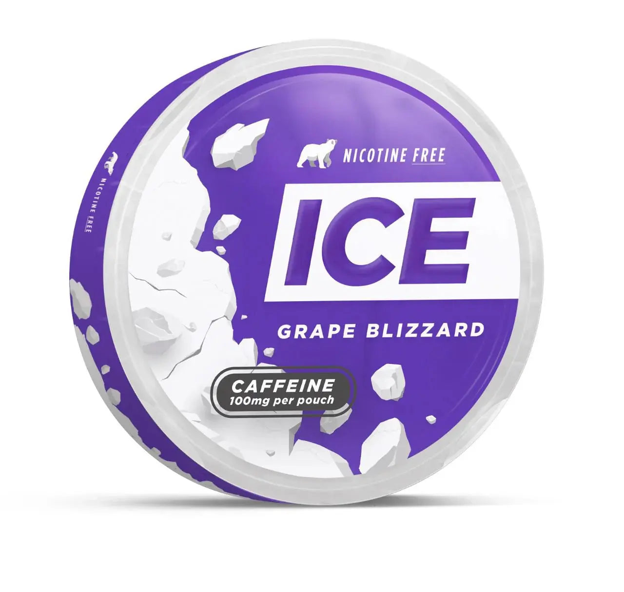 Ice - Grape Blizzard Caffeine (100mg) SnusHaven