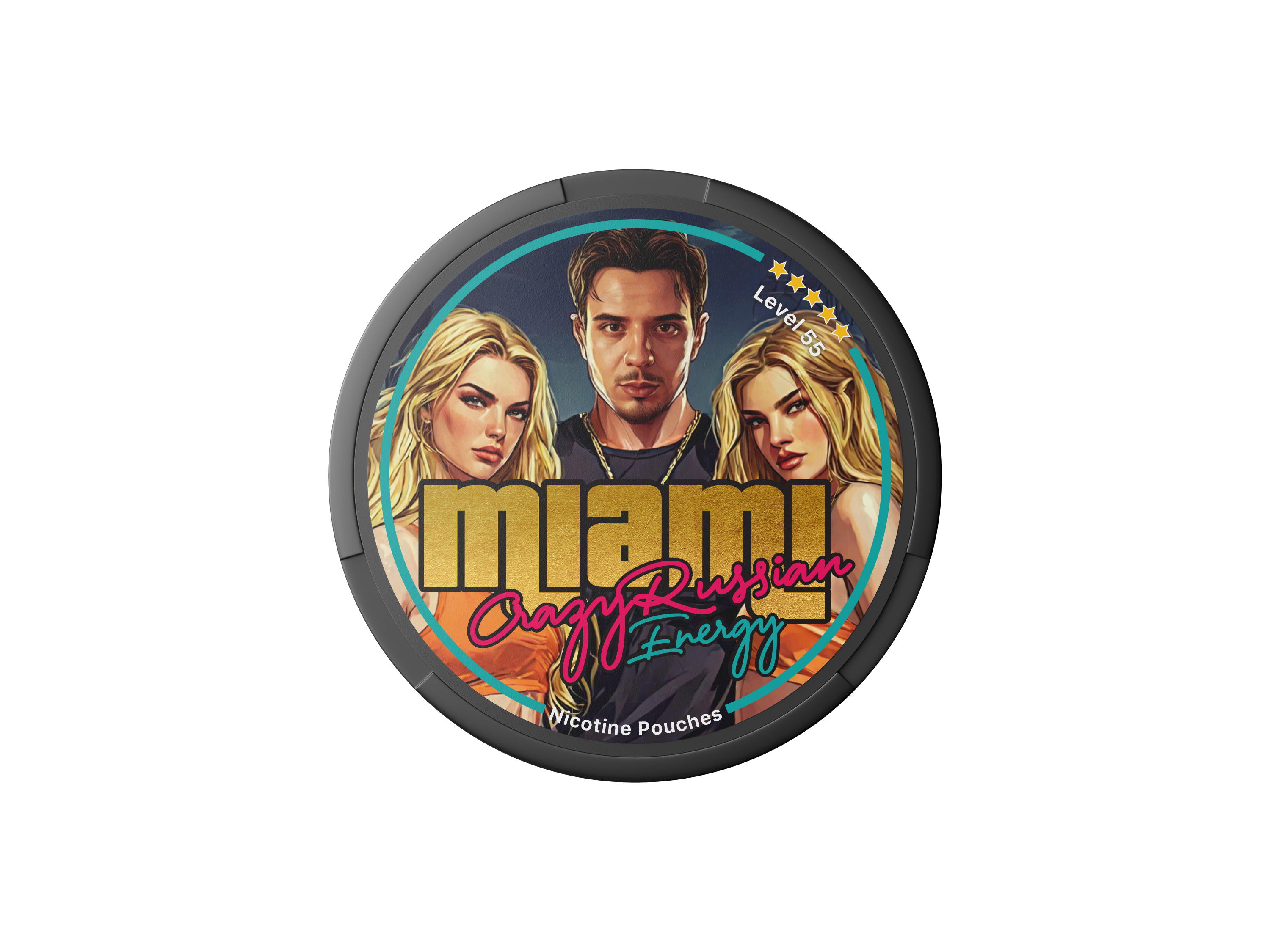 Miami - CrazyRussian Energy Front View