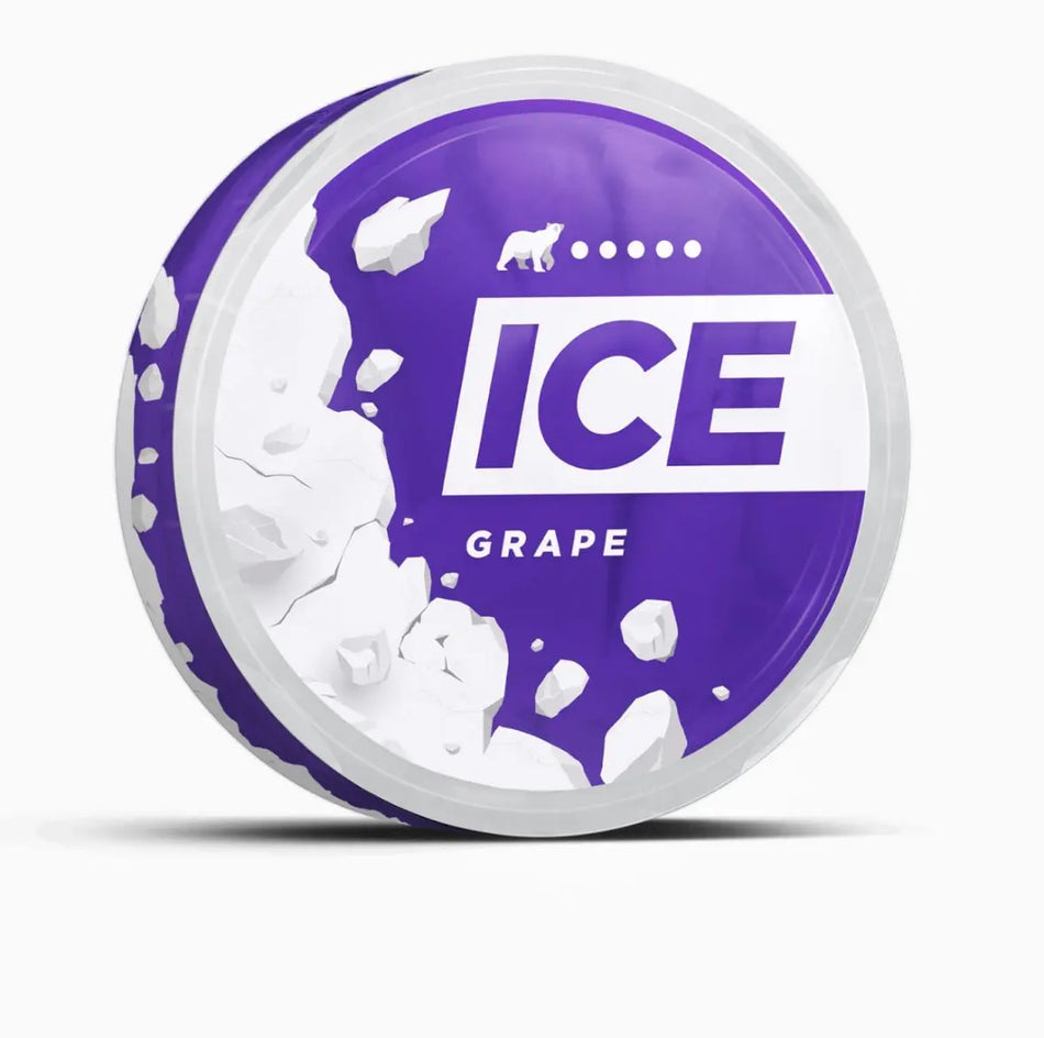 Ice - Grape 22mg Nicotine Pouches SnusHaven