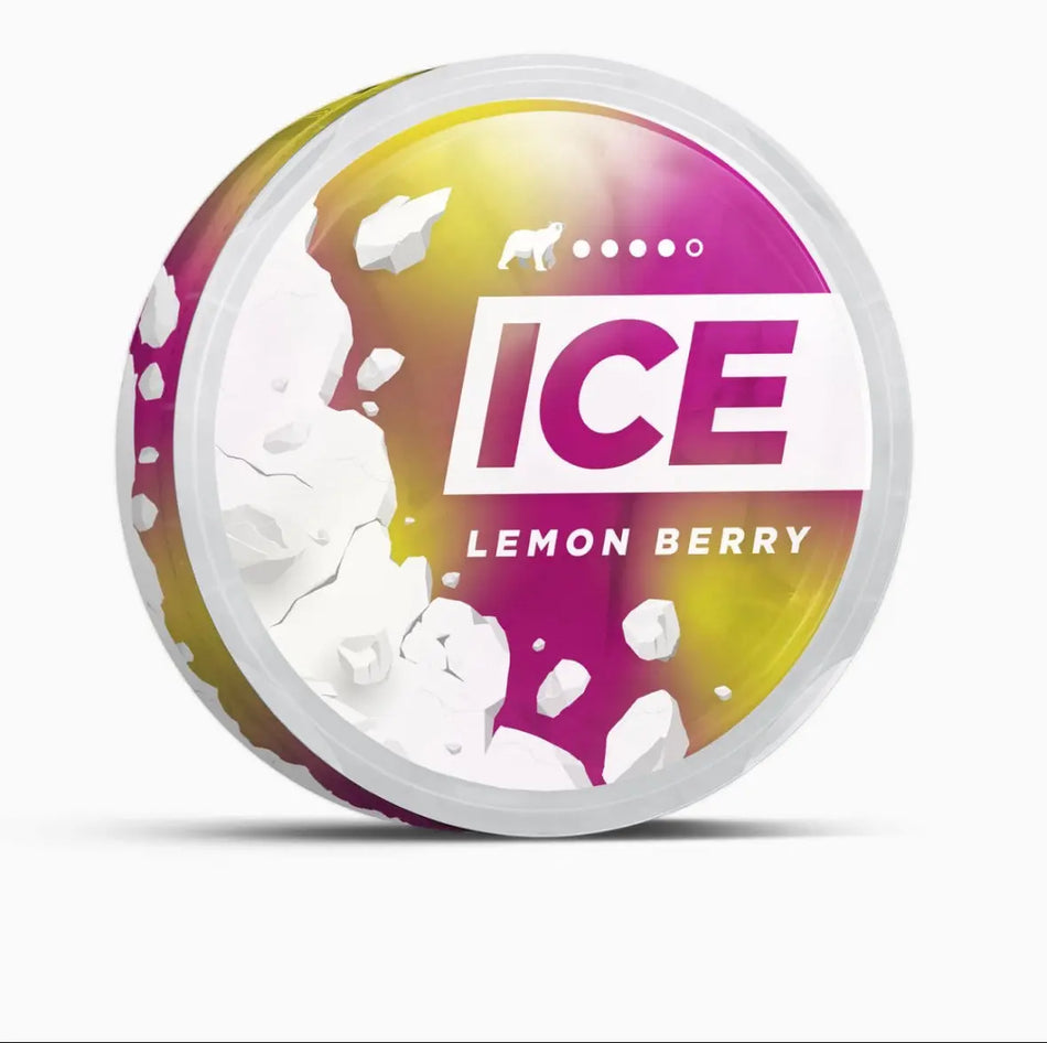 Ice - Lemon Berry 16.5mg Nicotine Pouches SnusHaven