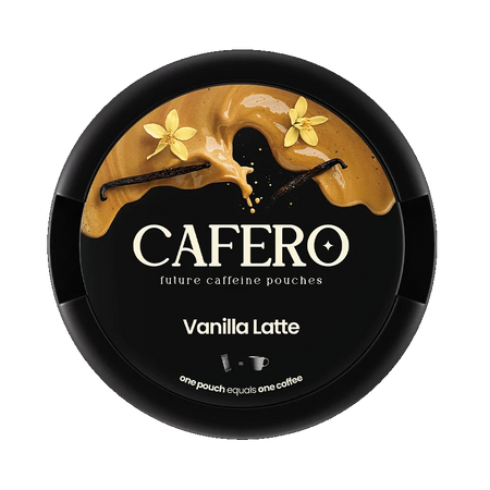 Cafero - Vanilla Latte Caffeine Pouch