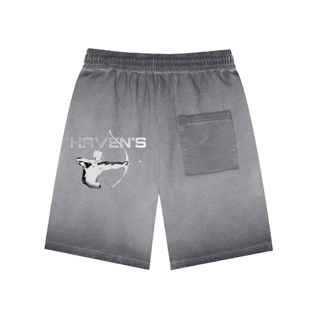 Haven's Stonewash Grey shorts Back