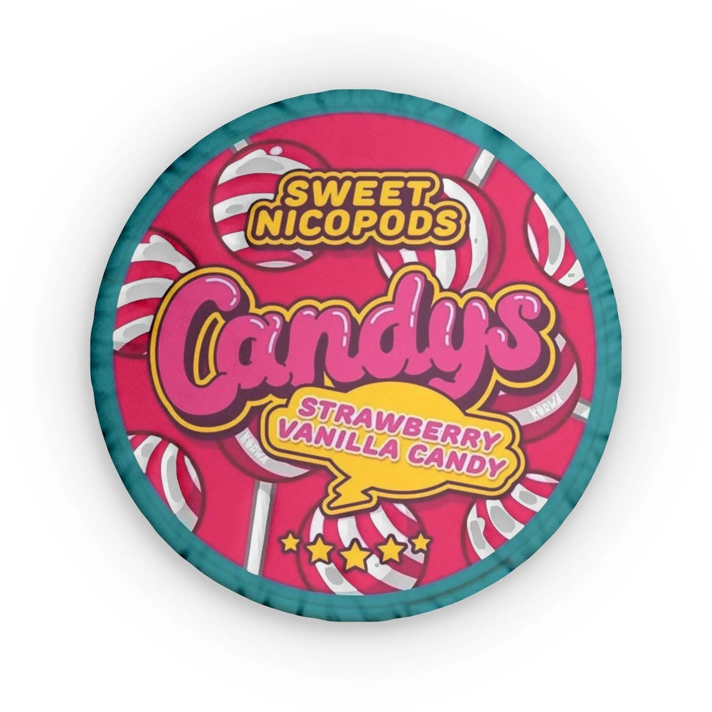 Candys Strawberry Vanilla Candy Pillow Lip Pillows