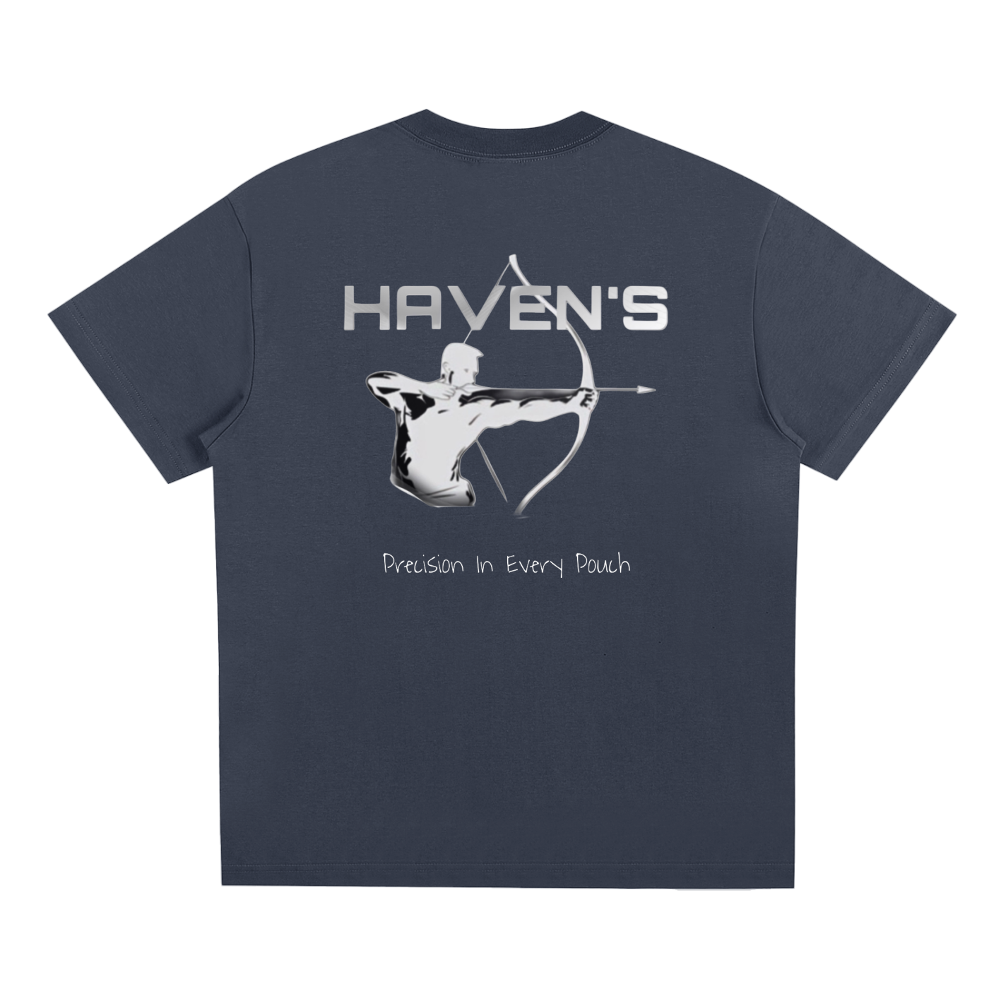 Havens Blue Shirt Graphic Back