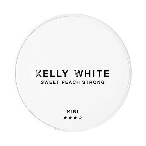 Kelly White - Sweet Peach Strong mini (6.5mg/pouch)