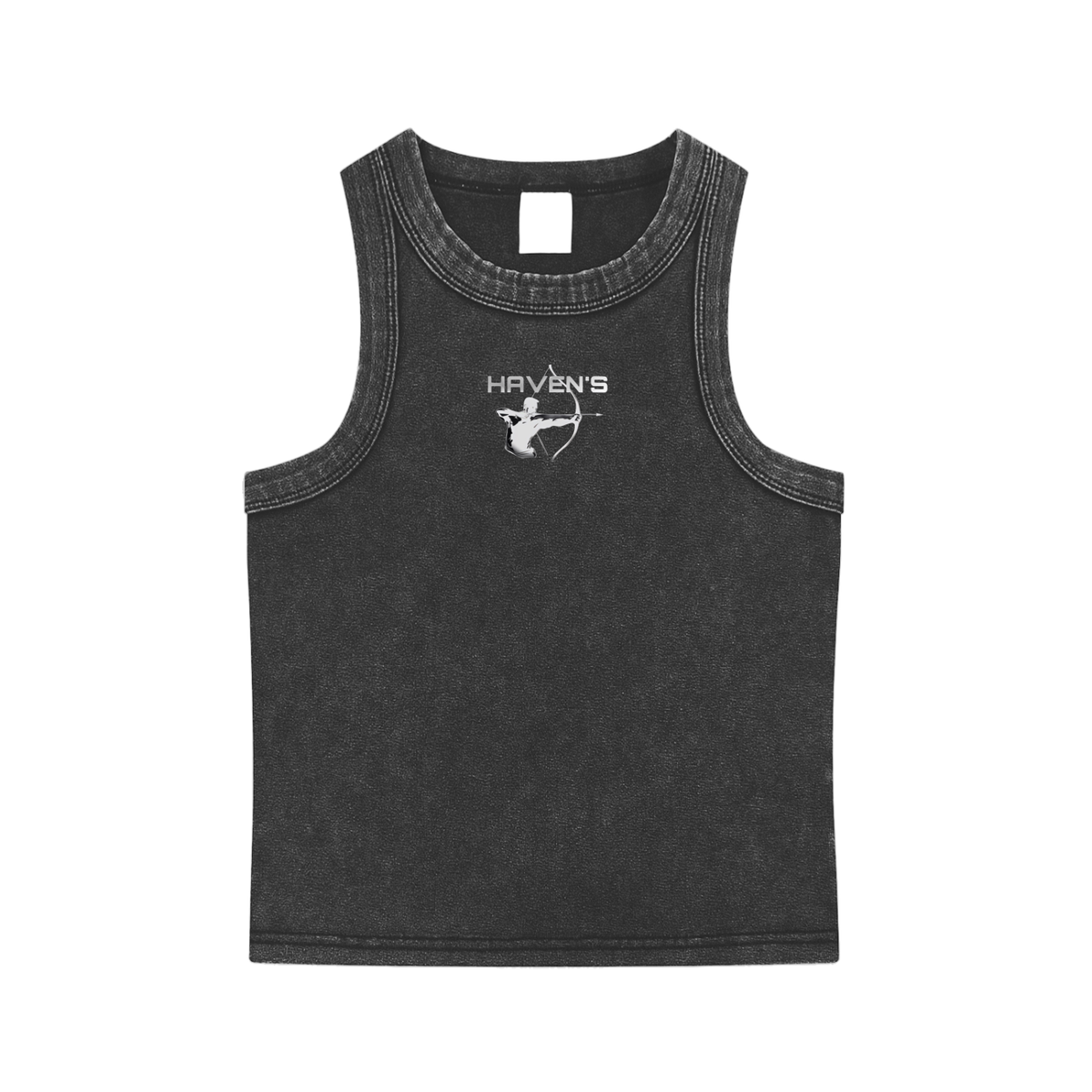 Havens Black Vest Front