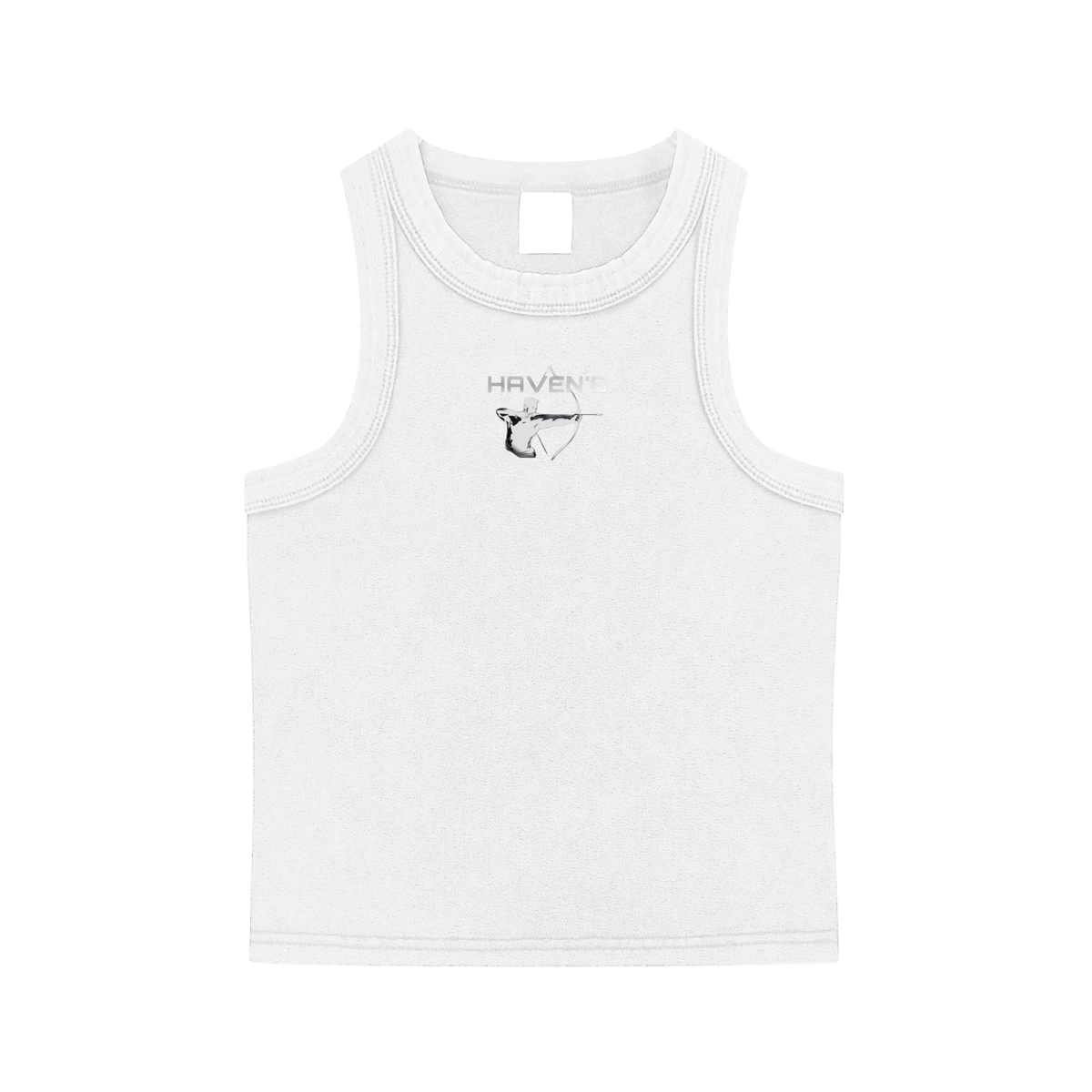Havens White Vest Front