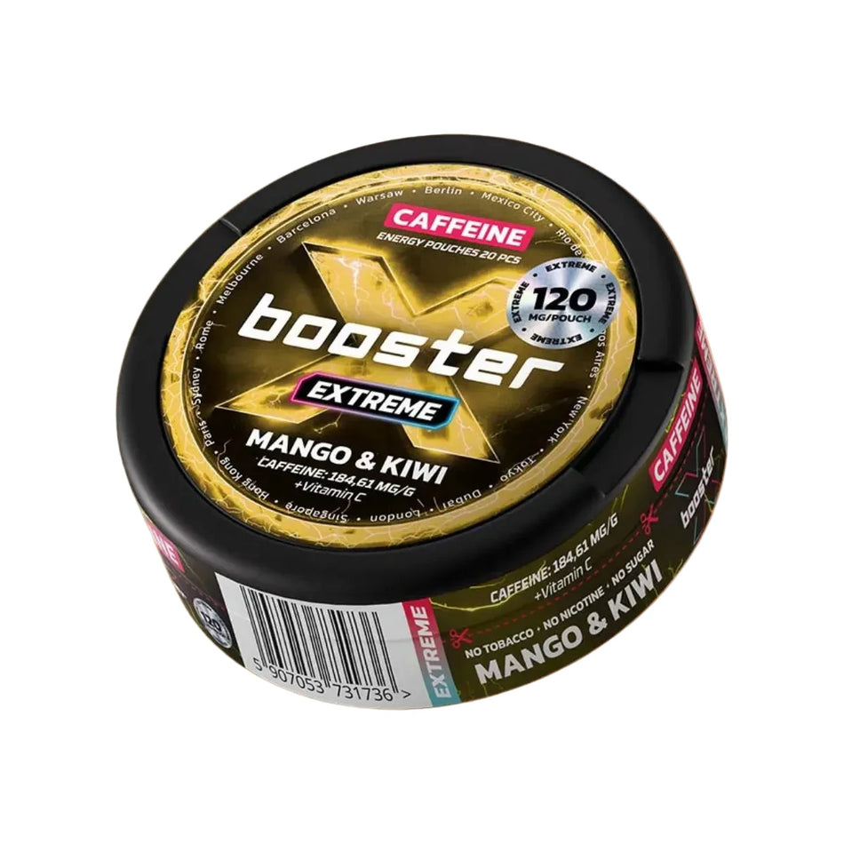 X-Booster - Mango & Kiwi Caffeine Pouch (120mg)