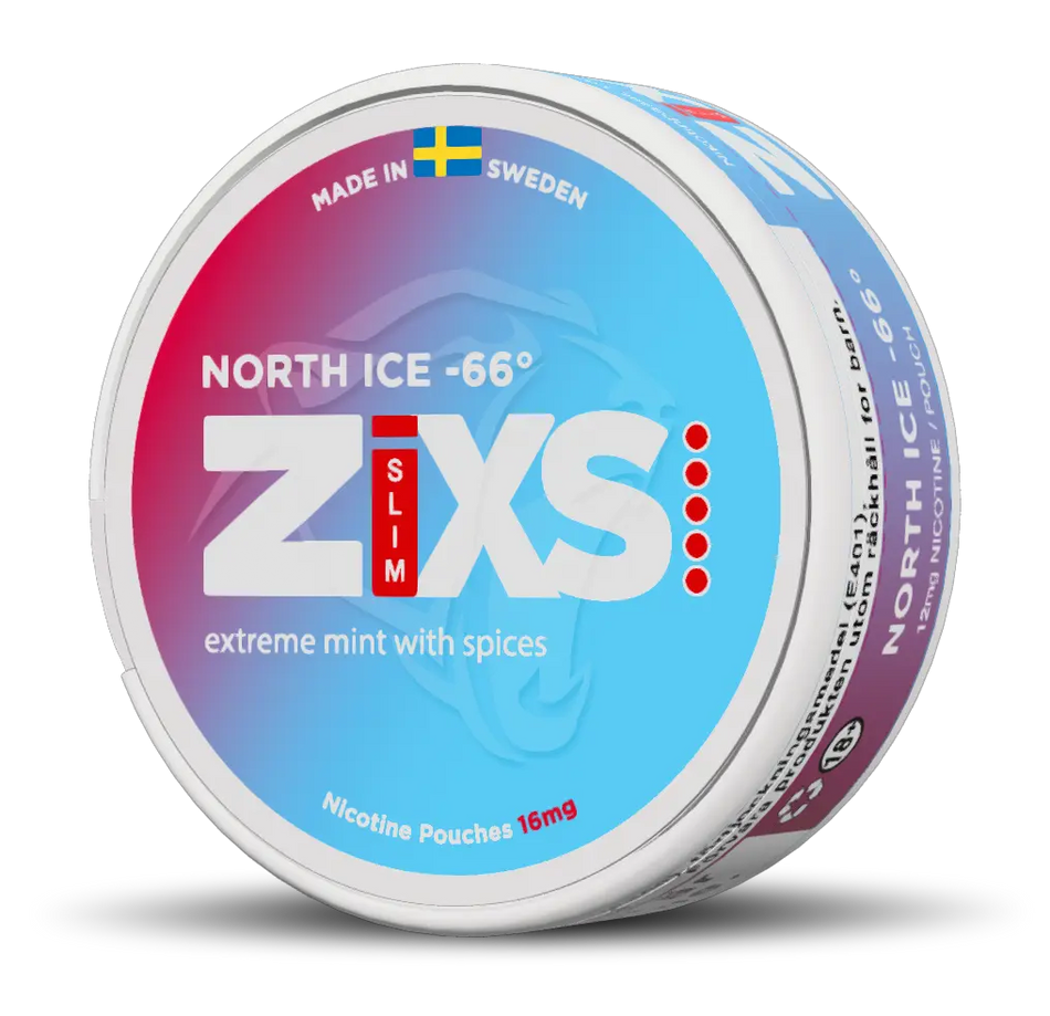 Z!xs - North Ice -66° (16mg) SnusHaven