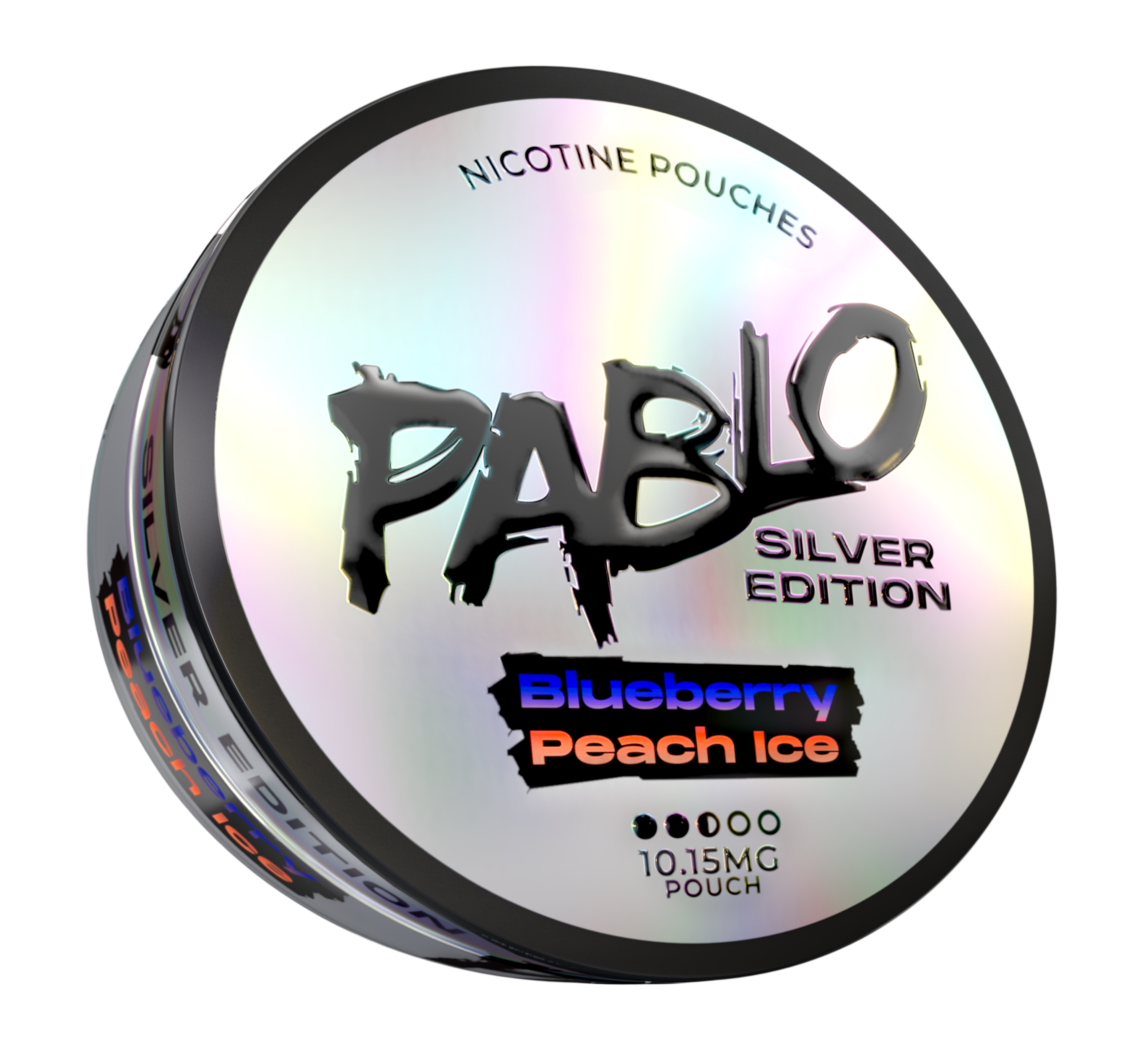 Pablo silver edition blueberry peach ice 
