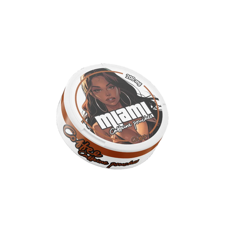Miami - Coffee (200mg) Caffeine Pouches SnusHaven