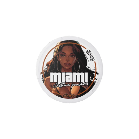 Miami - Coffee (200mg) Caffeine Pouches SnusHaven