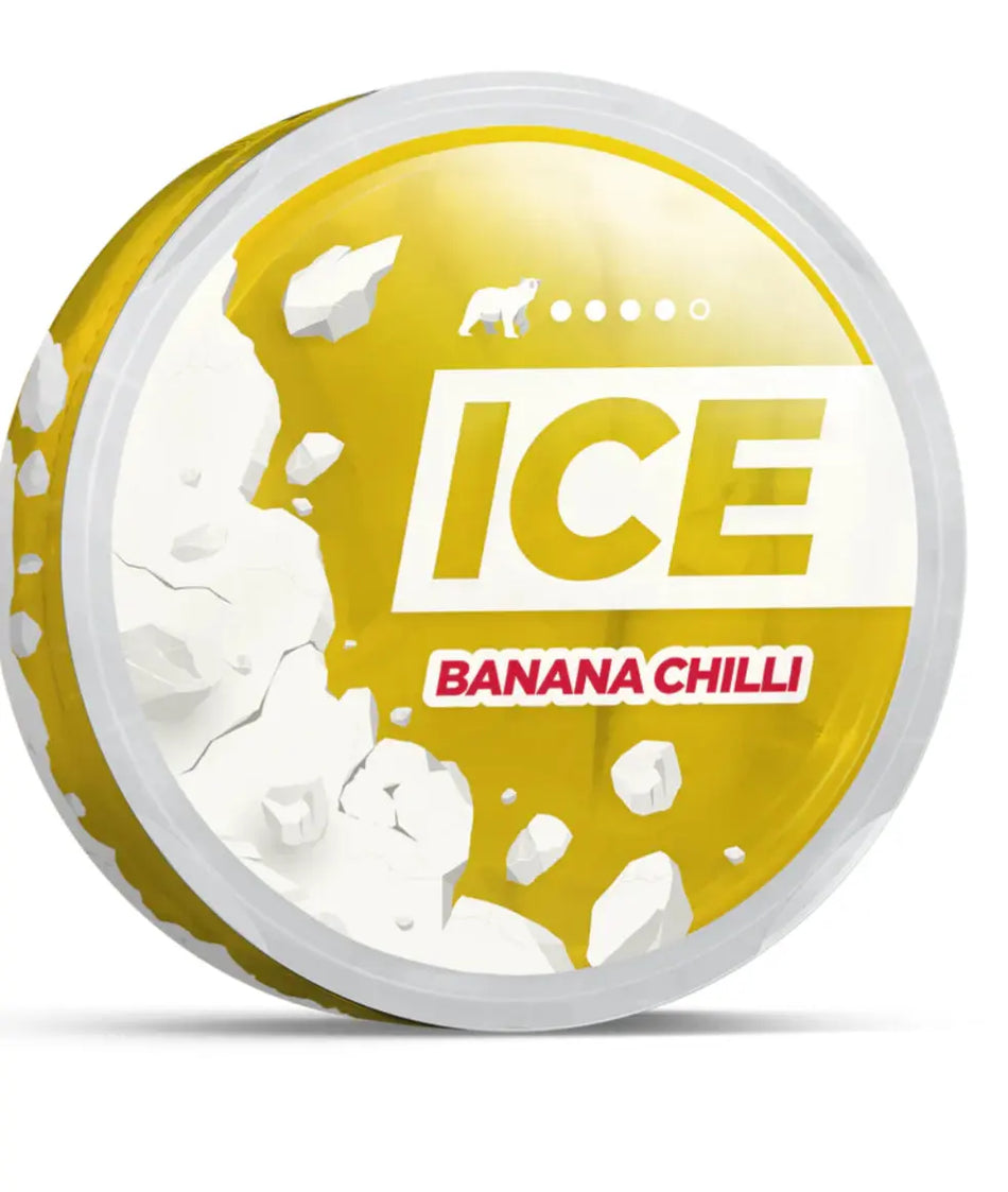 Ice - Banana Chilli 16.5mg Nicotine Pouches SnusHaven