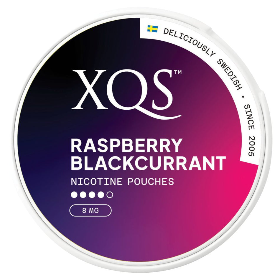 XQS - Raspberry Blackcurrant (8mg)