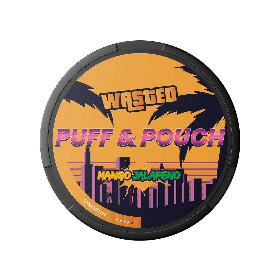 Puff&Pouch Wasted - Mango Jalapeno (16mg) - SnusHaven