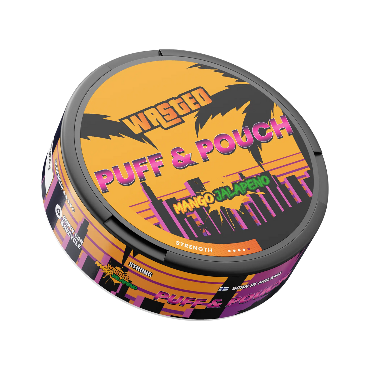 Puff&Pouch Wasted - Mango Jalapeno (16mg) - SnusHaven