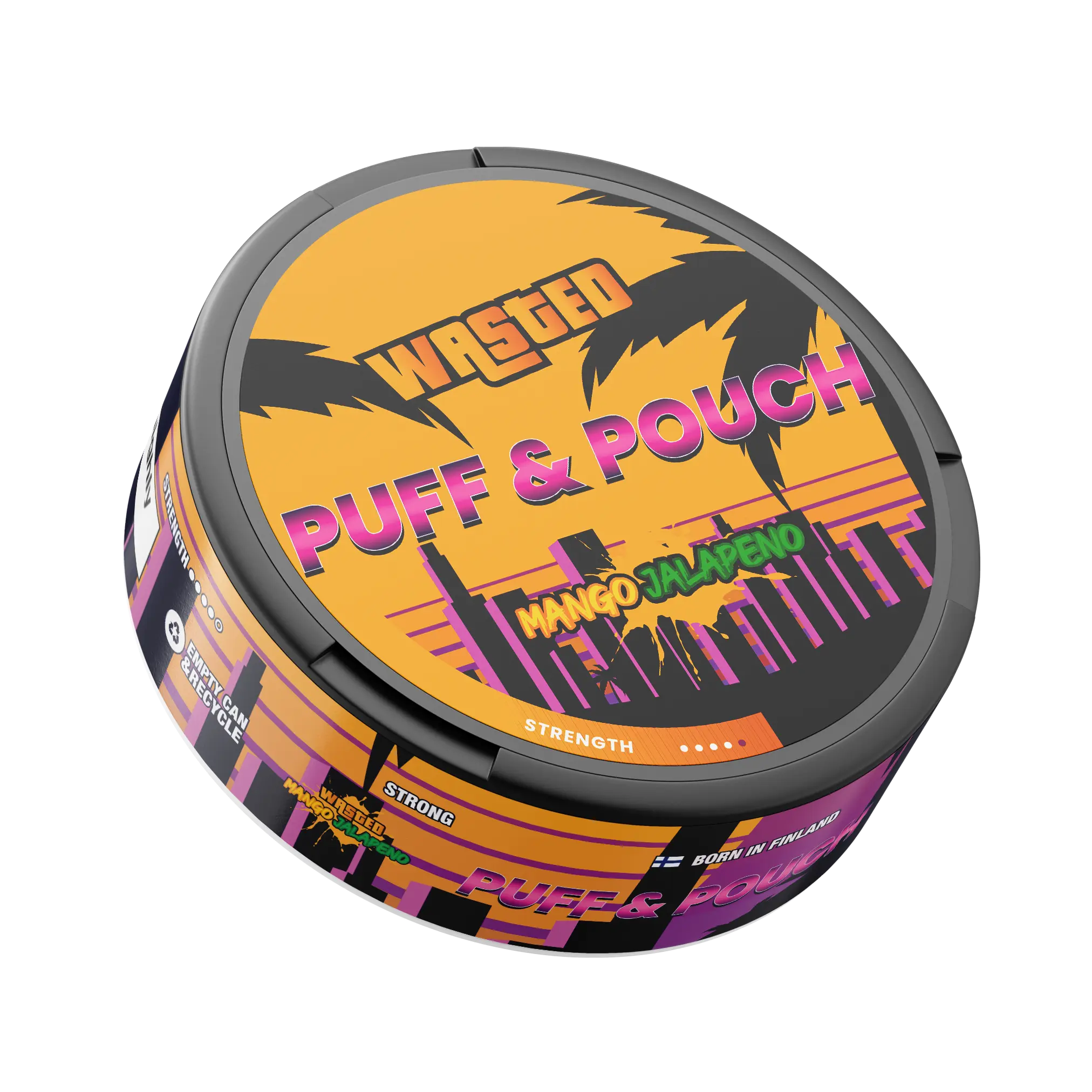 Puff&Pouch Wasted - Mango Jalapeno (16mg) - SnusHaven