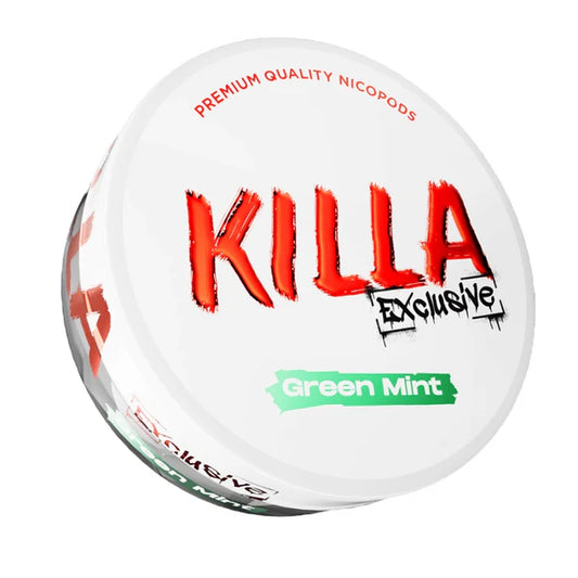 Killa - Green Mint 16mg/g Nicotine Pouches