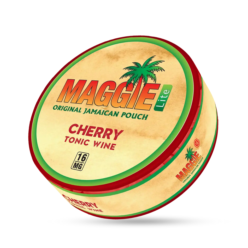Maggie - Cherry Tonic Wine 16mg/g Nicotine Pouches SnusHaven