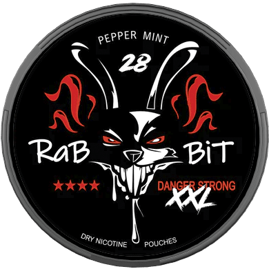 Rabbit - Peppermint 26mg/g Nicotine Pouches SnusHaven