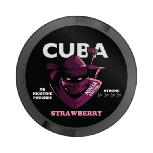 Cuba Ninja - Strawberry 150mg/g Nicotine Pouches SnusHaven