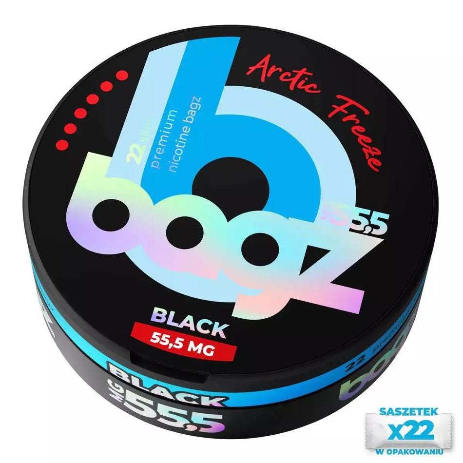 Bagz - Arctic Freeze Black (55,5mg) SnusHaven