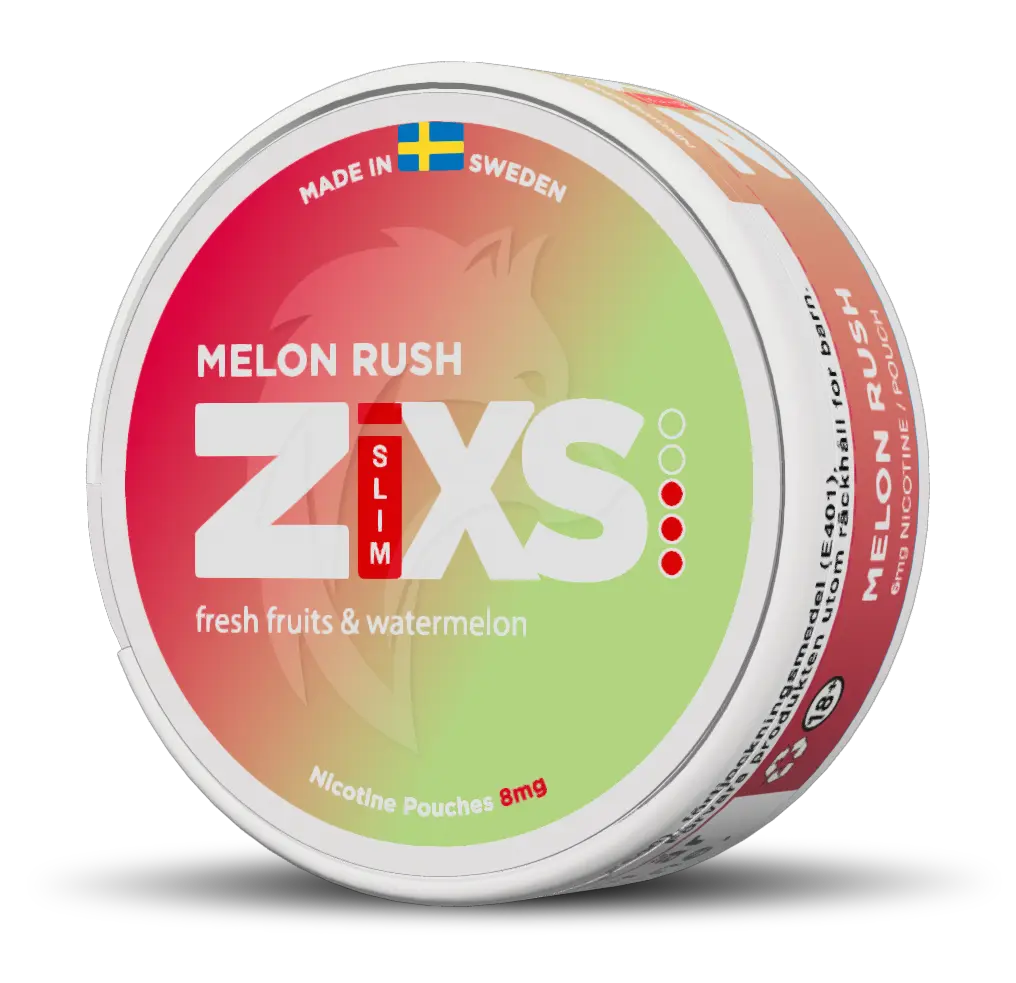 Z!xs - Melon Rush (8mg) SnusHaven