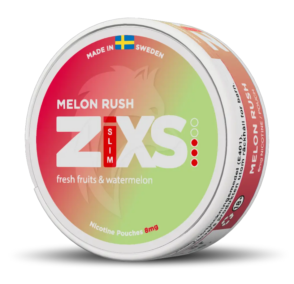 Z!xs - Melon Rush (8mg) SnusHaven