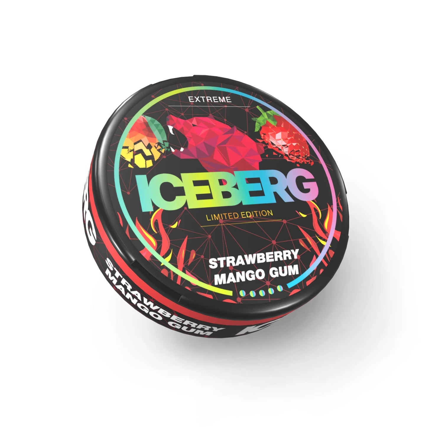 Iceberg - Strawberry Mango Gum (130mg) SnusHaven