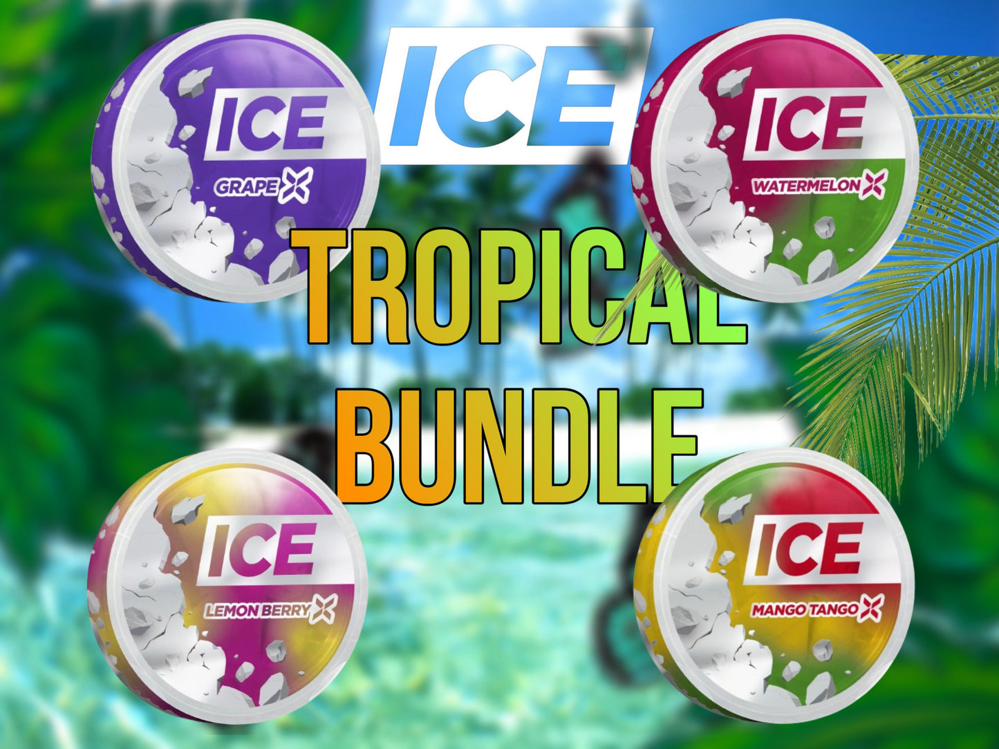 Ice- Tropical Bundle🍍☀️ (38mgs)