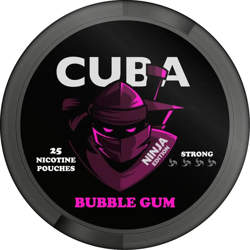 Cuba Ninja - Bubblegum 150mg/g Nicotine Pouches SnusHaven