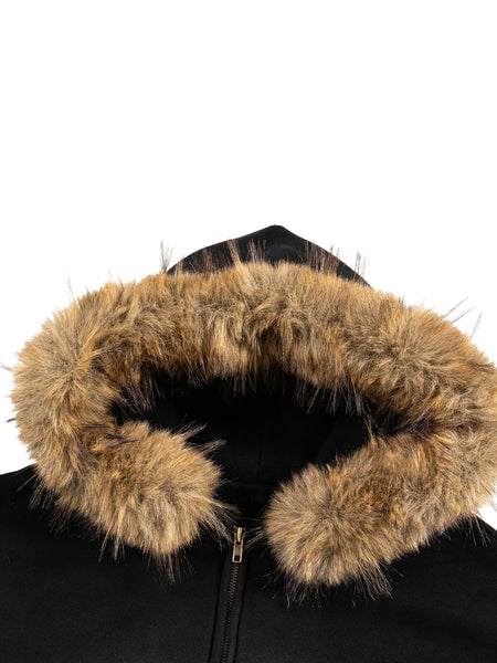 SnusHaven Hooded Jacket Front Close Up
