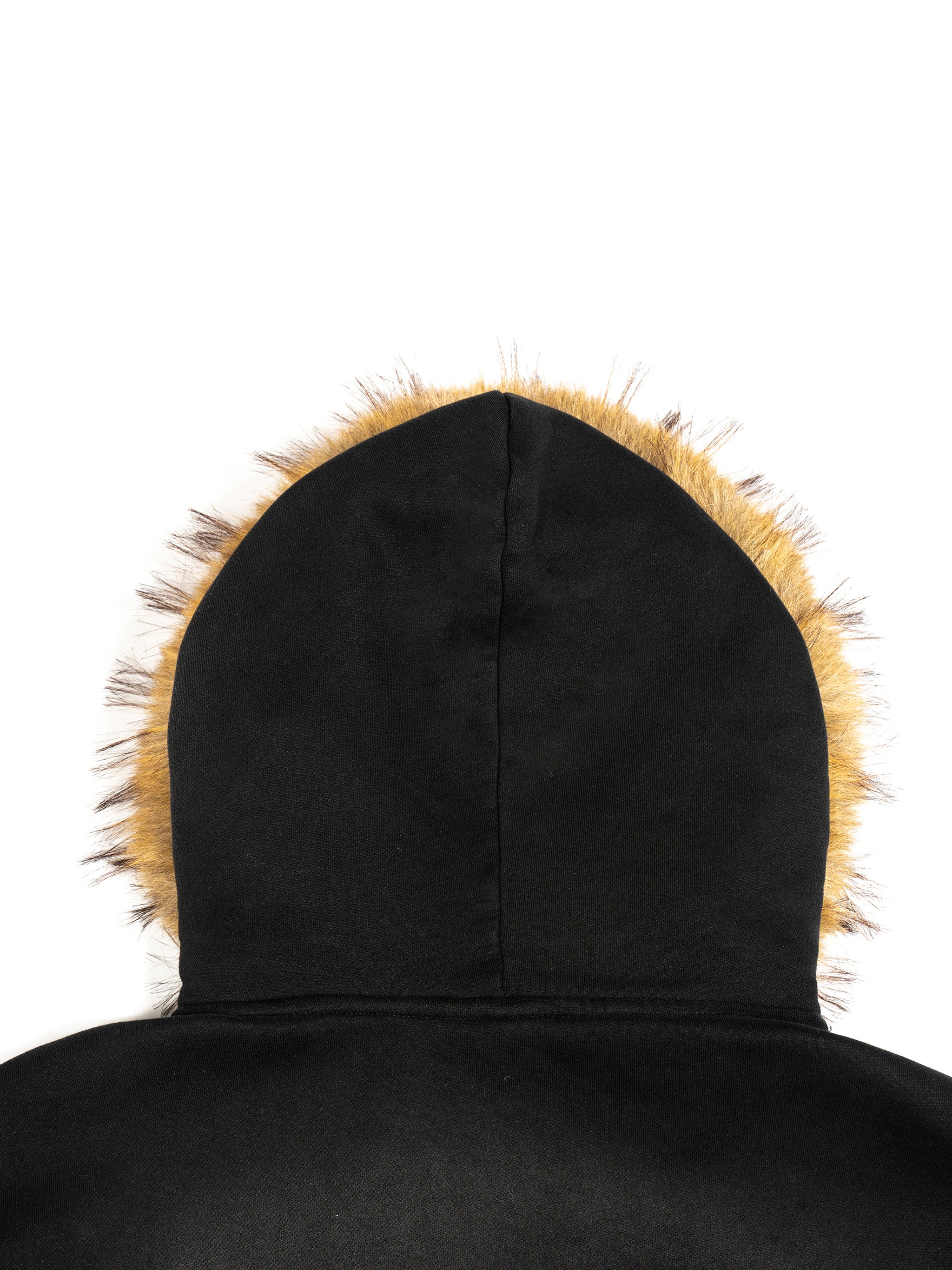 Snushaven Fur Jacket Hood Back
